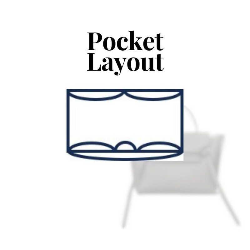 SAMORGA (4-26/ C-Belt-Micro belt bag micro Bag Organizer Insert Innerbag