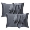 Seiwohl Satin Cushion Cover, 40 x 80 cm, Set of