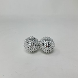 ATC Handels GmbH Acupuncture Massage Balls in Various Sizes - Magnetic Massage Balls - Versatile Relaxation and Emotional Regulation (3.2 cm, Pack of 2)