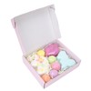 8pcs Bubble Bath Ball Set Different Shapes Fragrance Exfoliating Refreshing