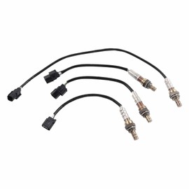 MISIOEK O2 Oxygen Sensor 4Pcs Upstream & Downstream Compatible with 2016-2018 Honda Pilot,2017-2020 Acura MDX,2017-2018 RDX,2016-2020 TLX,Repalce 250-25059 250-24785 250-24833