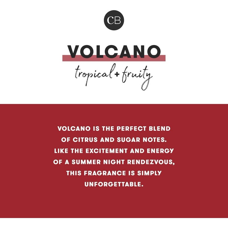 Capri Blue Glimmer Reed Diffuser Set -Volcano scent 8 oz.