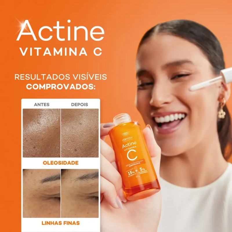 Sérum Darrow Actine Con Vitamina C, 30 Ml, Para Piel