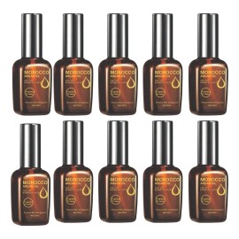 10 Pzas Aceite Morocco Argan Oil Hidratación Cabello Seco