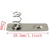 SQXBK 20 PCS Metal AA Batteries Spring Contact Plate Terminal