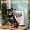 Morikey Large Dog Door Replacement Flap with Screws, Compatible with