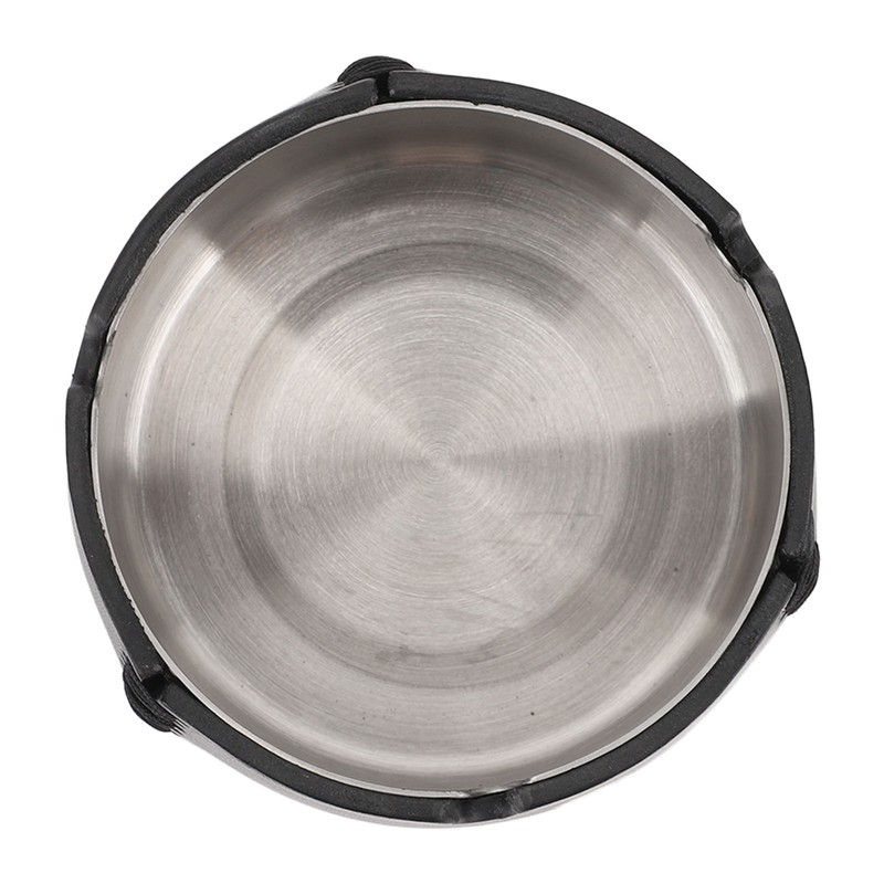 Cigar Ashtray Tabletop Round Stainless Steel Ash Tray PU Leather