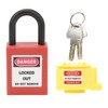 Industrial Plug Lockout Engineering Plastic Nylon Waterproof Safety Lockout Kit