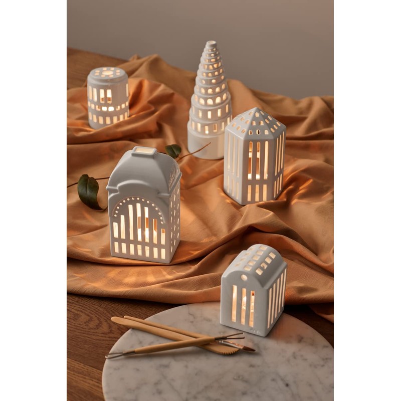 Kähler Long Church Urbania Lighthouse Danish Design White