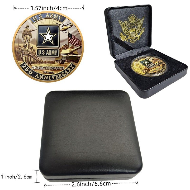 Army 250th Anniversary Coin Navy 250th Anniversary Coin Army Challenge