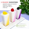 50 Pack Tiny 3oz Tall Pyramid Shooter | Disposable Mini