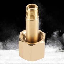 Cocoarm CO2-Tank CGA-320-NUT-Regler, Wärmefestvergaser, Verhindert eine Schädigung der Schädigung, die aus Messing für Aquarien Gefertigt Wurde, Homebrewing