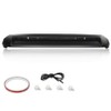 PIT66 Front Upper Hood Bulge Molding Glossy Compatible with 2014