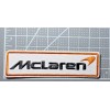 Retro McLaren F1 Racing Motorsports White Logo 4.5in Patch Iron