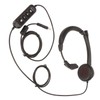 Call Center Headset ENC Active Noise Cancellation Single Ear Customer
