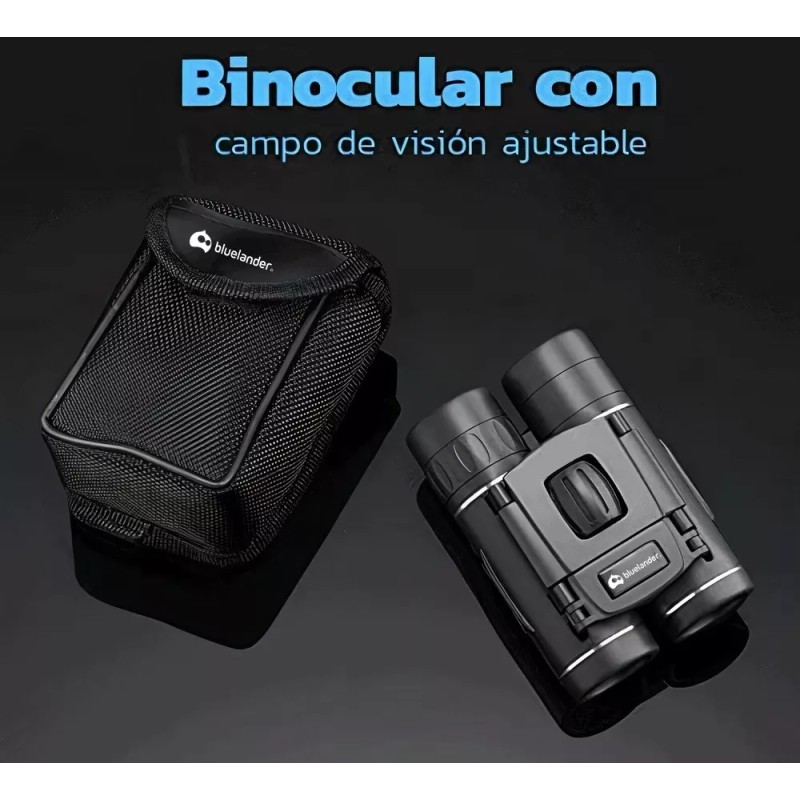 Bluelander 2 Binoculares Portátiles Visión Nocturna Hd 20x Con Estuche