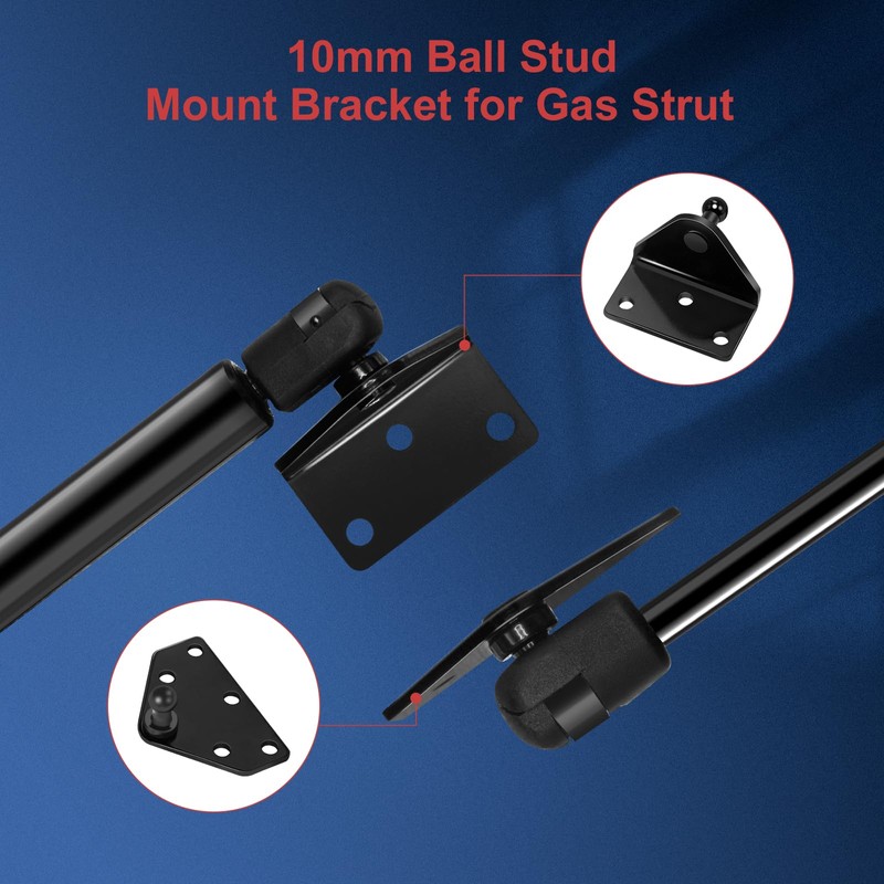ML28-100 SL28-100 30in 100lb/445N Gas Strut Shock with Mounting Bracket