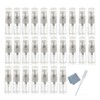 Elfenstall- 30pcs Mini Clear 2ml 5/8Dram Atomizer Vial Glass bottle