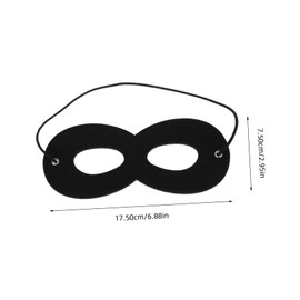 WOONEKY Diy Superhero Decorations 10pcs Kids' Superhero Eye Masks for Costumes Mysterious and Fun
