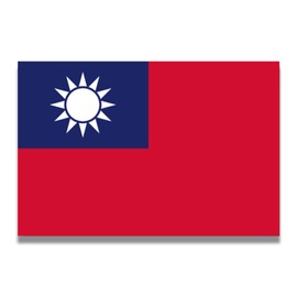 Magnet Me Up Taiwan Taiwanese Flag Car Magnet Decal, 4x6 Inches, Heavy Duty Automotive Magnet for Car, Truck SUV