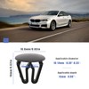 EMSea Car Hole Plug Mounting Clip Fit for 10-14 mm