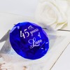 YWHL 45th Wedding Anniversary Sapphire Gift for Couple, 45 Years