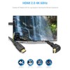 URWOOW Flat Slim High Speed HDMI Male to Male Extension