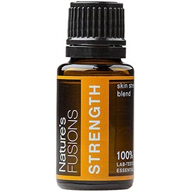 Nature's Fusions Strength, 100% Pure and Natural Essential Oil Blend for Aromatherapy and Topical Use, .5 Fl Oz (Pack of 1) (15 mL)