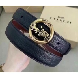 Coach NWT coach Horse And Carriage Belt F78181 Black Size L