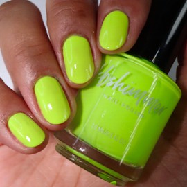 KBShimmer Let's Bounce Neon Crème Nail Polish 0.5 oz Full Sized Bottle