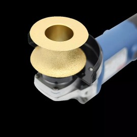 Roxx Tools V40 1 1/2" Full Bullnose Diamond Router Bit 2 PCS for Granite Marble Glass Stone