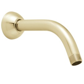 Speakman S-2500-PB Clean and Simple Shower Arm and Flange for Stylish Bathroom Dcor, Polished Brass, 7 inches