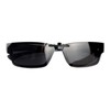 Polarized CLIP-ON Sunglasses for Oakley Airdrop 57 OX8046 (Black, 57