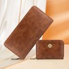 XINNSTAR 2 Pcs Wallets for Women RFID Blocking Bifold Credit