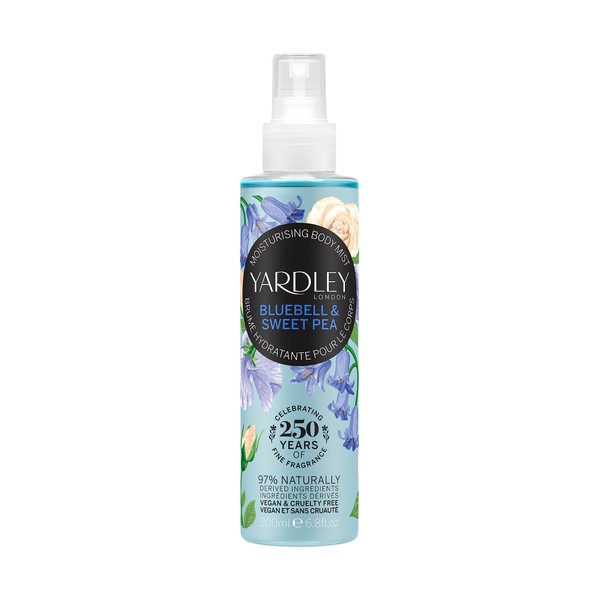 Yardley London Bluebell and Sweet Pea Scent Mist