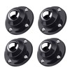 PlusRoc 4 Pack 1 Inch Self Adhesive Paste Caster Wheels