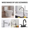 Heable Pair of Flexible Pipes for Bathroom/Kitchen/Toilet Taps British Standard