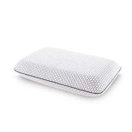 Vibe Essential Gel Memory Foam Pillow, Queen, White