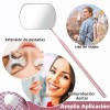 Kit Pestañas Maquillaje Aplicacion Extensión Diy Completo Coral Claro