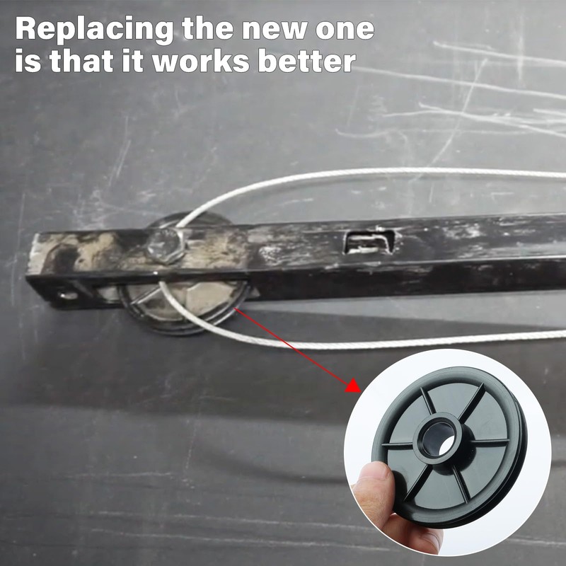 Garage Door Opener Parts 144C56 Chain Cable Idler Pulley Replacement