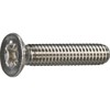 Trusco Y826-0616 Countersunk Head Machine Screws, Stainless Steel, All Screws,