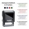 Trodat Printy, Personal Stamp with Desired Text and Logo Load,