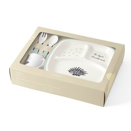 Takenaka Dinnerware Set, Mamma Mamma Kids Gift Set, Mint, 13.4 x 9.6 x 3.0 inches (34 x 24.4 x 7.5 cm)