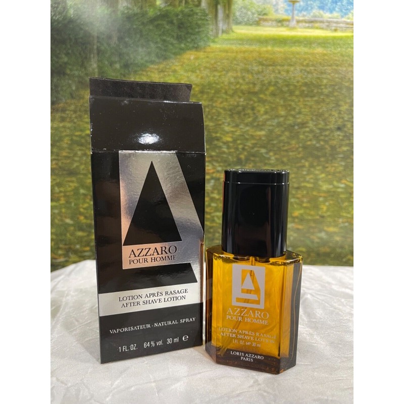 Azzaro Pour Homme After Shave Lotion 30ml Spray (new with