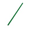 Jumbo Green Plain Paper Drinking Straws 25cm x 8mm Pack
