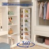 Cushore 7 Tier Rotating Shoe Rack Tower, Free Standing 360°