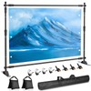 Qoolfoto Adjustable Photo Backdrop Banner Stand, 10 X 8ft Step