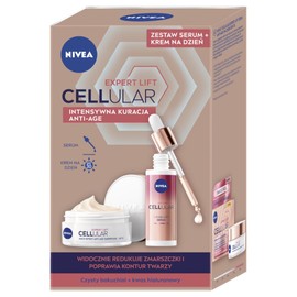 NIVEA 2 pack - CELLULAR EXPERT LIFT day cream and serum (1 x 50 ml, 1 x 30 ml)