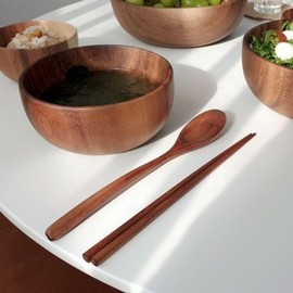 (Hottracks) Woodney Cutlery Set / (핫트랙스)우드니 수저셋트