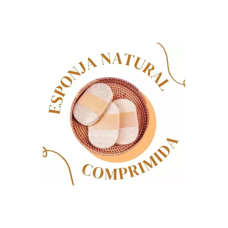 Universo en Linea Set Cepillo Corporal Facial Y Esponja Pulpa